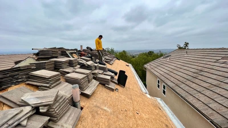 Gallery photos for Tile Relaying and Underlayment Installation in Aliso Viejo: Image #3
