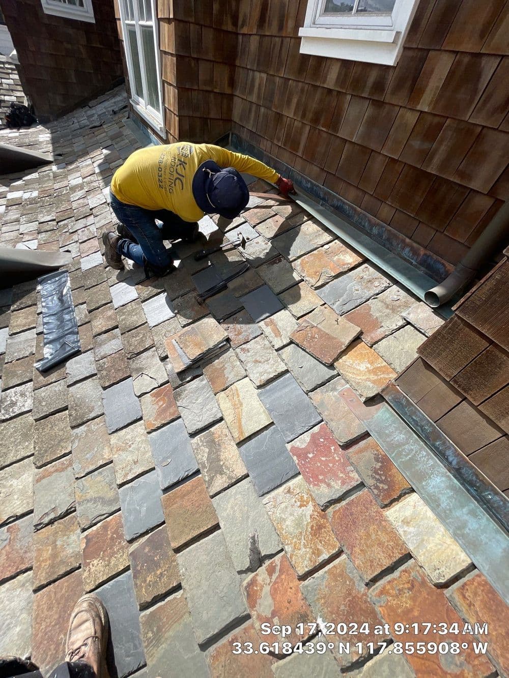 Gallery photos for Slate Roof Installation in Newport Beach: Image #8