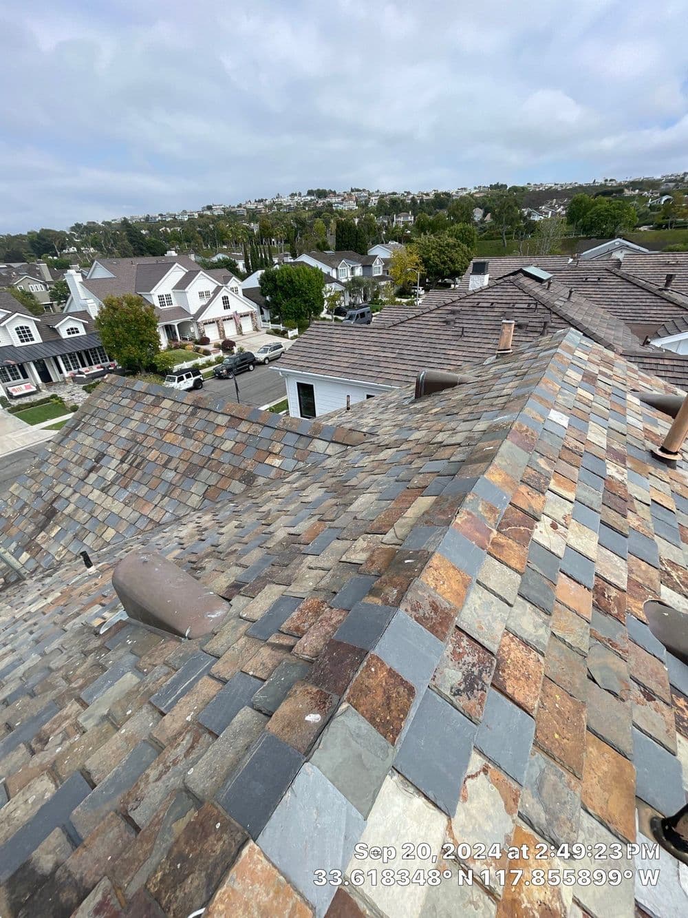 Gallery photos for Slate Roof Installation in Newport Beach: Image #10